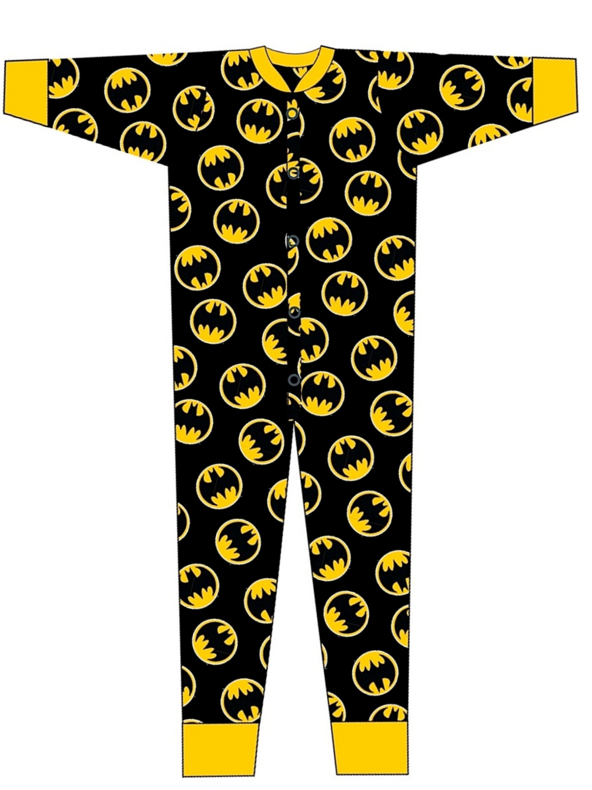 Kids Boys 100 Cotton Onesies Pyjamas Superhero Pj's Sleep Suit Size 410 Years eBay